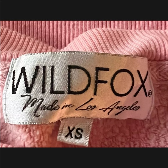 SALE Wildfox oversized Long Sleeve Sweatshirt Year of the Tiger XS - Picture 2 of 5